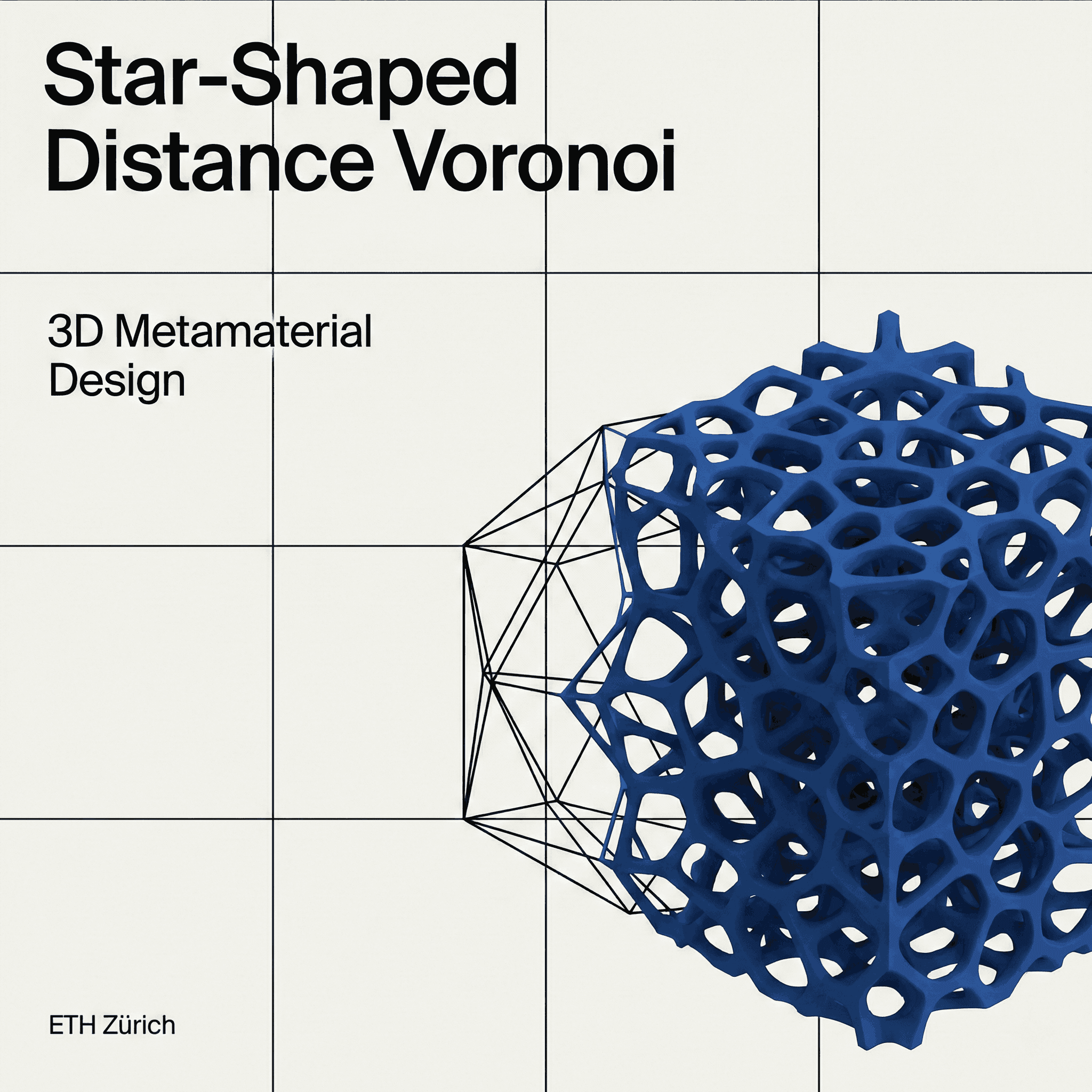 A Unified Parameterization for 3D Metamaterial Design
