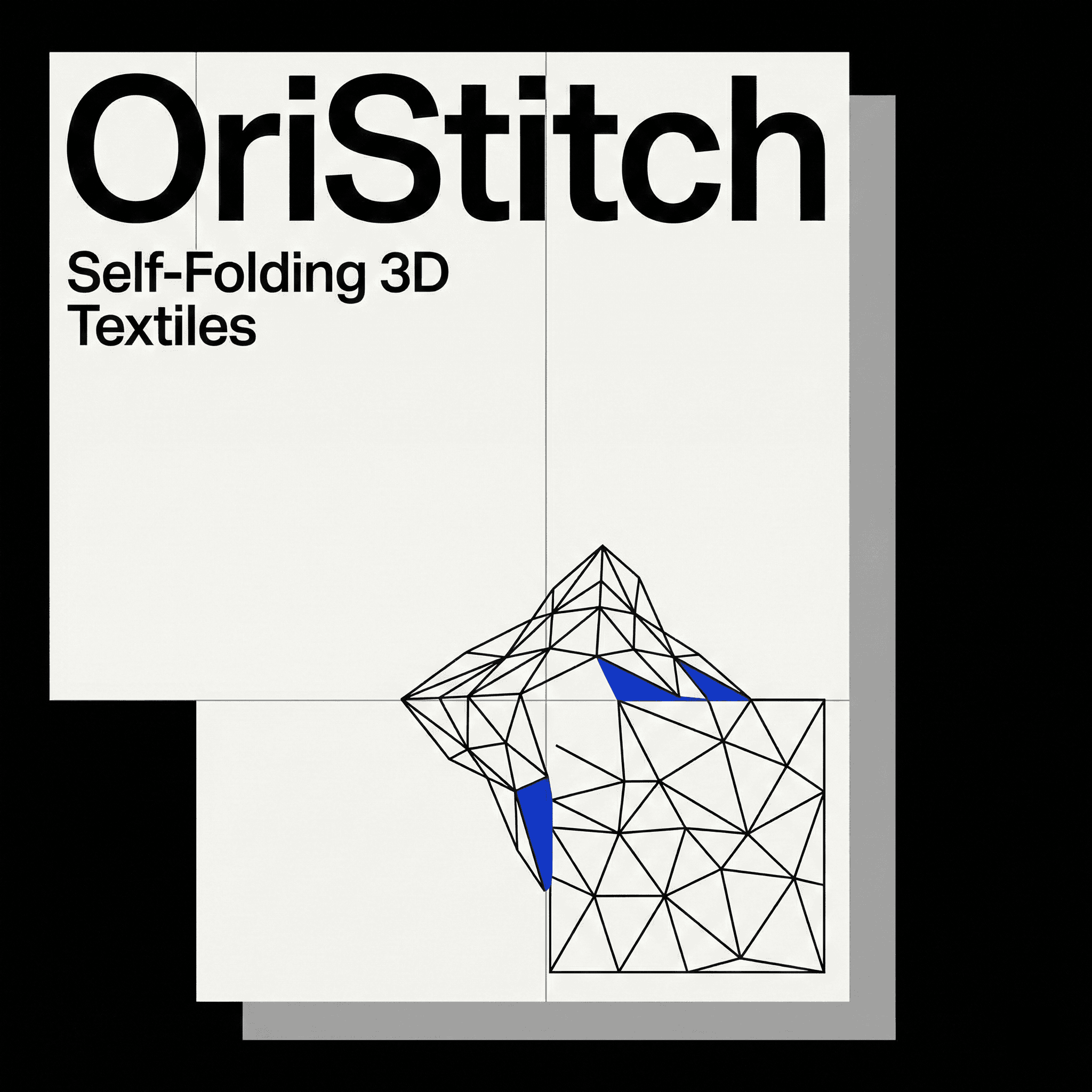 OriStitch Automates Self-Folding Textiles