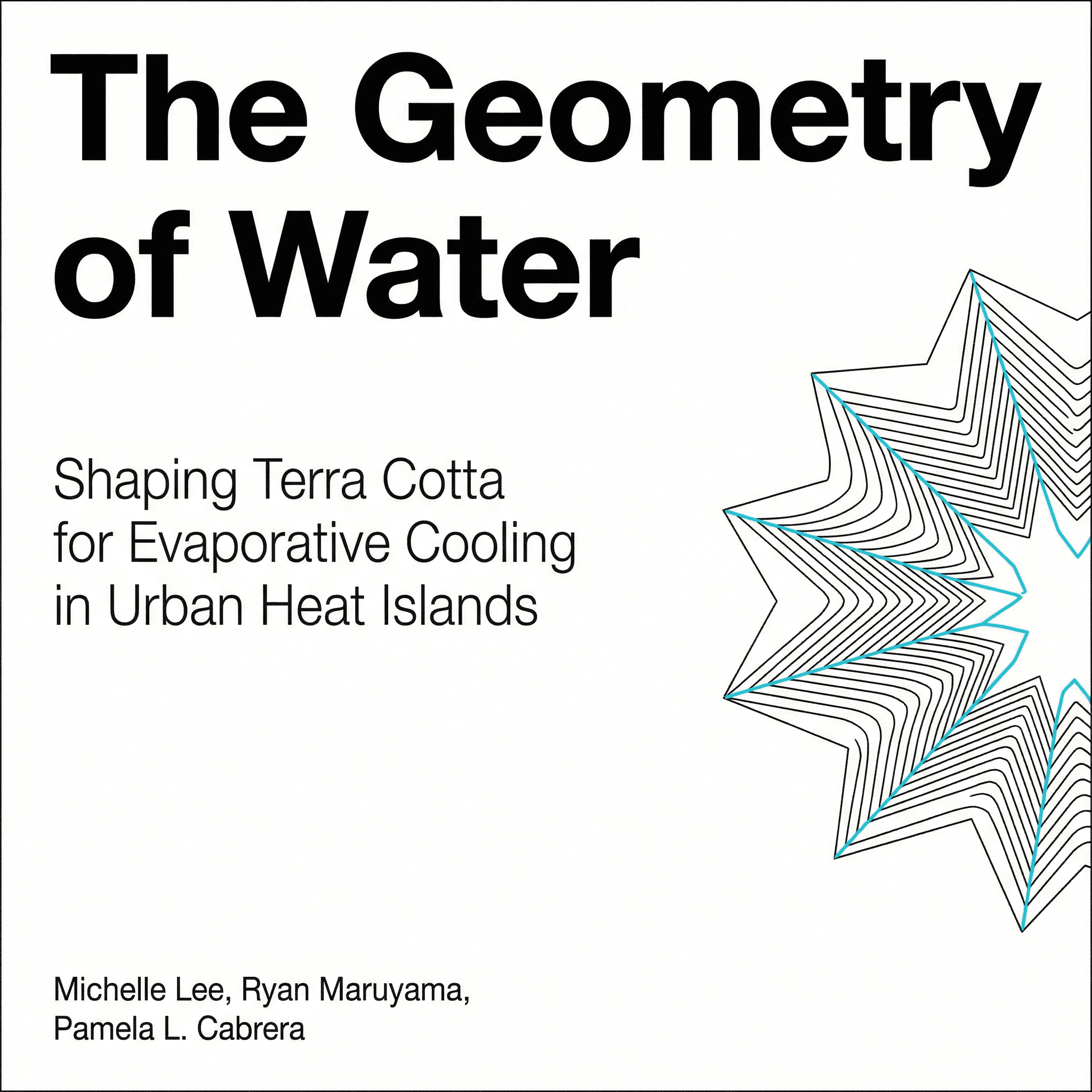 The Hydro-Logic of Terra Cotta: A Geometric Approach to Mitigating Urban Heat